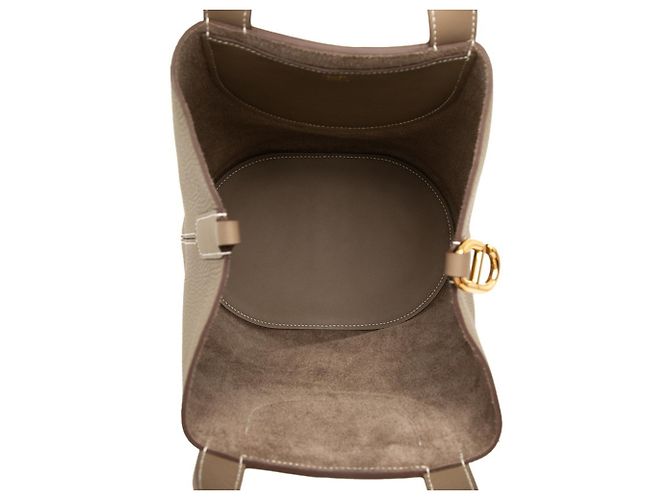 Hermès Borsa Hermes In the Loop 23 Beige Taupe - vista 4