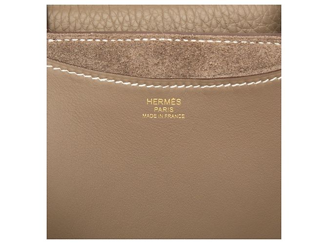 Hermès Borsa Hermes In the Loop 23 Beige Taupe - vista 5