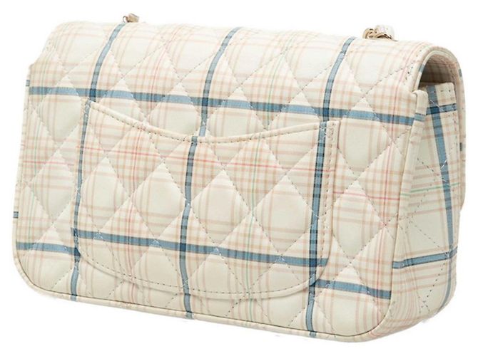 Chanel Coco Mark Mini Matelassé Schultertasche Mehrfarben Golden Roh - Ansicht 2