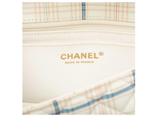 Chanel Coco Mark Mini Matelassé Schultertasche Mehrfarben Golden Roh - Ansicht 5