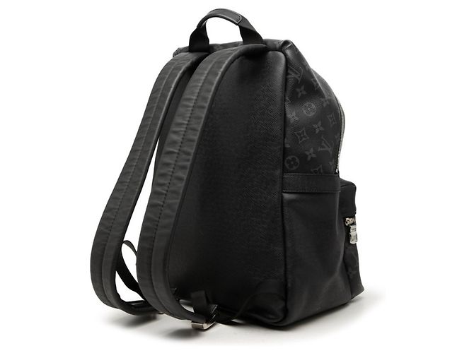 Louis Vuitton Monogram Eclipse Taiga Discovery Backpack Black - view 2