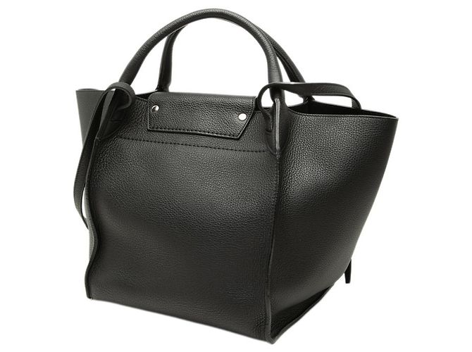 Céline Celine Big Bag - Sac à main en cuir noir - vue 2