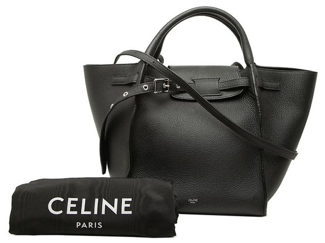 Céline Celine Big Bag - Sac à main en cuir noir - vue 6