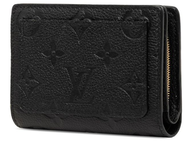 Louis Vuitton Monogram Empreinte Portefeuille Claire Bi-fold Wallet Black - view 2