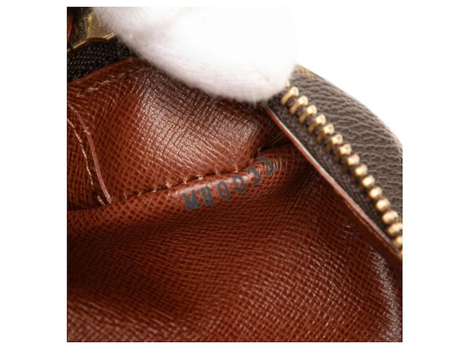 Bolso de hombro Louis Vuitton Monogram Trocadero 27 Castaño - vista 6