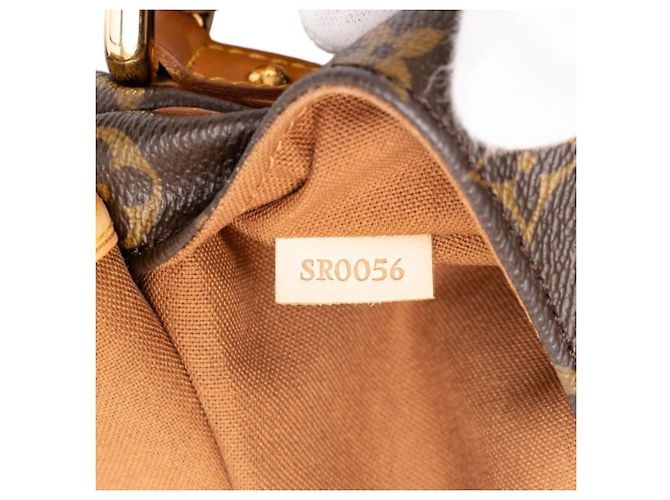 Borsa a tracolla Louis Vuitton Monogram Tulum PM Marrone - vista 7