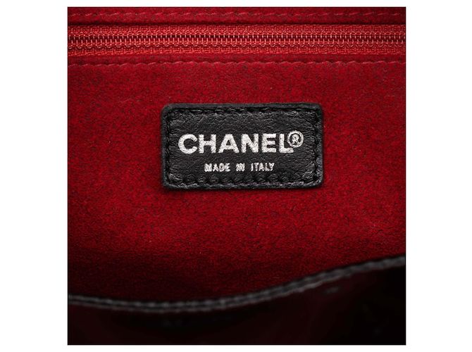 Sac à main Chanel Coco Mark Chocolate Bar Noir - vue 5
