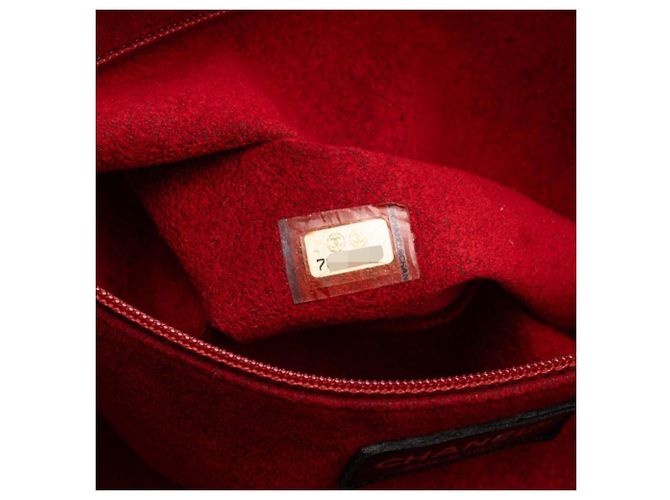 Sac à main Chanel Coco Mark Chocolate Bar Noir - vue 6