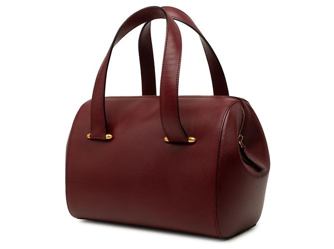 Borsa a mano Cartier Must Line Boston Bag Bordò - vista 2
