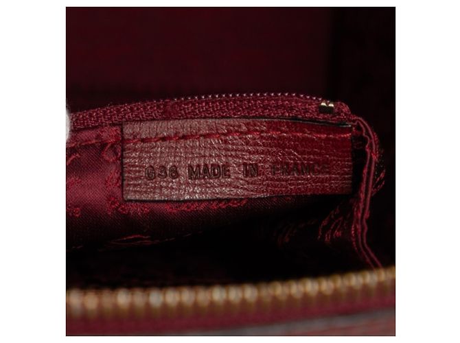 Borsa a mano Cartier Must Line Boston Bag Bordò - vista 6