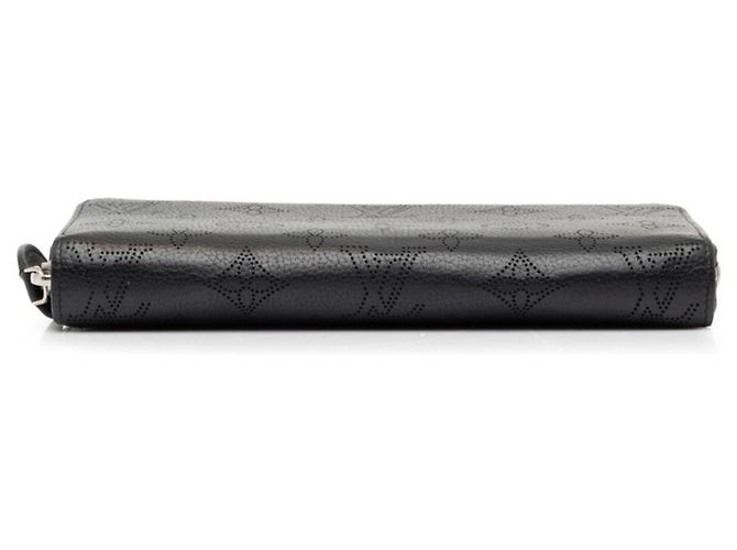Cartera Zippy Louis Vuitton Monogram Mahina Negro - vista 3