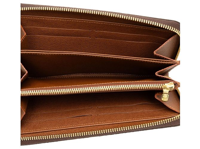 Cartera Zippy Monogram Louis Vuitton Castaño - vista 4