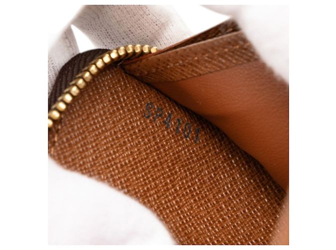 Cartera Zippy Monogram Louis Vuitton Castaño - vista 6