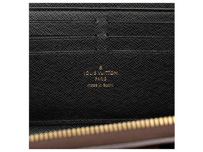 Carteira Longa Louis Vuitton Monogram Reverse Zippy Dauphine Marrom - vista 5