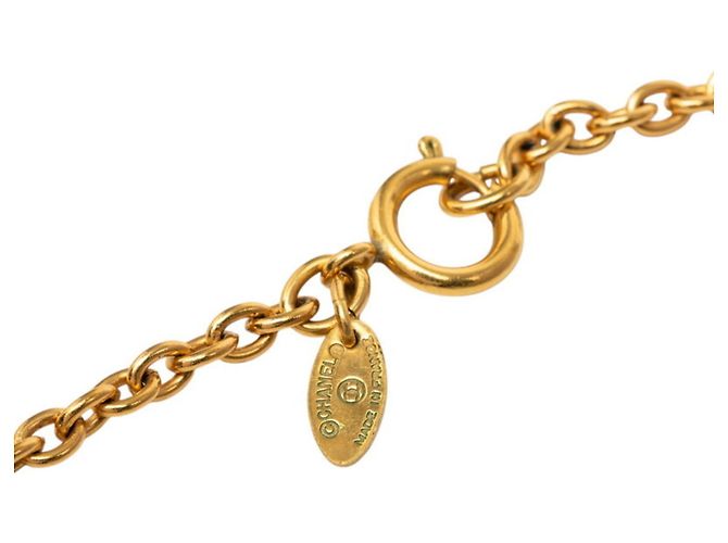 Collana a catena rotonda Chanel Coco Mark D'oro - vista 4