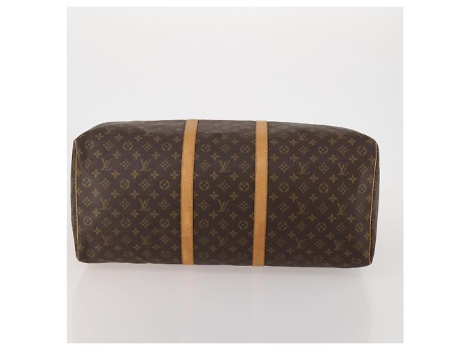 Louis Vuitton Keepall Monogram Canvas 60 Marron - vue 5
