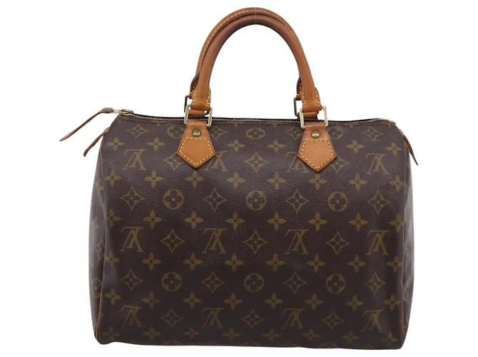 Louis Vuitton Speedy Monogram Canvas 30 Brown - view 2