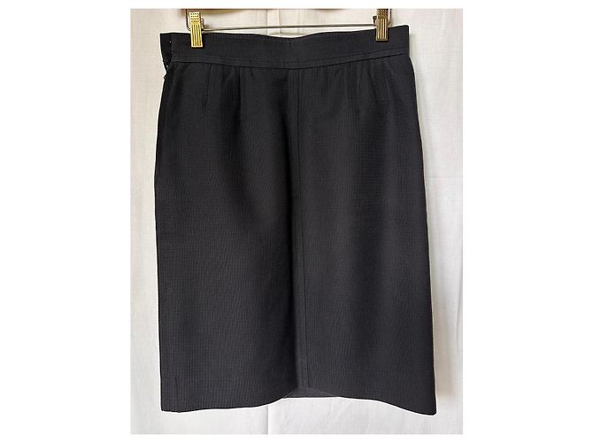 Autre Marque Jupe noire Saint Laurent Rive Gauche - vue 3