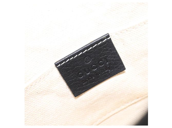 Gucci Soho Chain Leather Mini Negro - vista 6