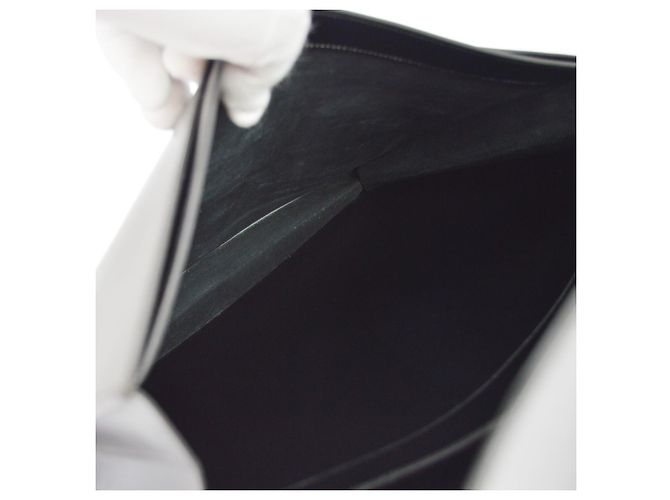 Hermès Hermes Sac a Depeches Box Calf 38 Black - view 3