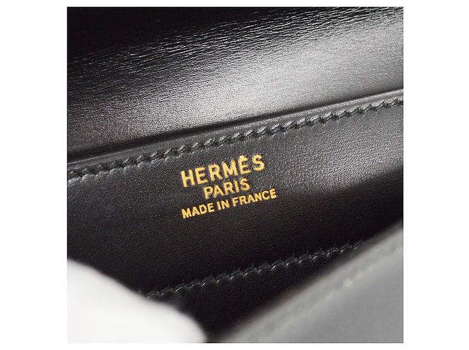 Hermès Hermes Sac a Depeches Box Calf 38 Black - view 4