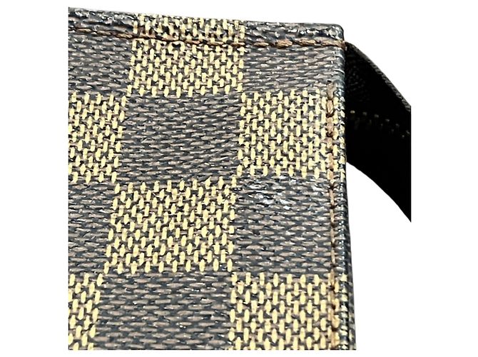 Louis Vuitton Pochette Toilette 15 Handbag Pouch Castaño - vista 9