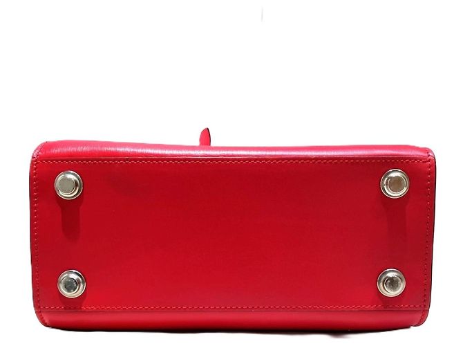 Borsa a mano in pelle Louis Vuitton City Steamer PM Rosso - vista 3