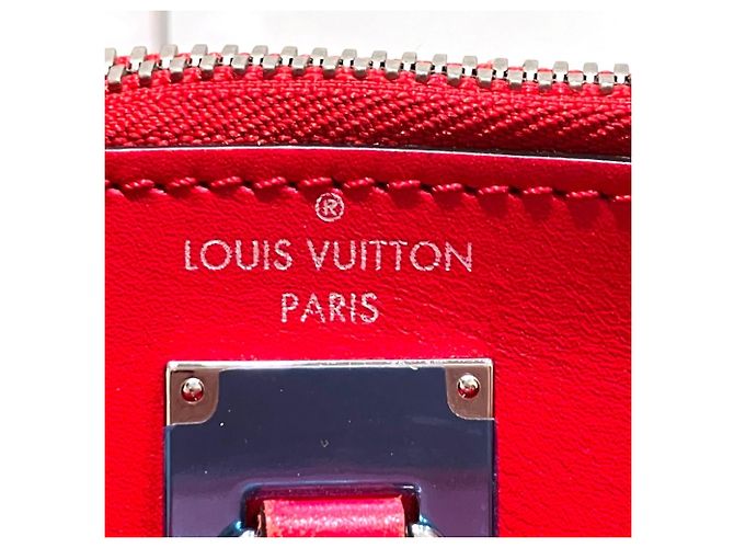 Borsa a mano in pelle Louis Vuitton City Steamer PM Rosso - vista 4