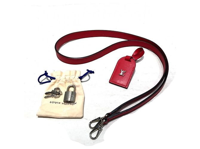 Borsa a mano in pelle Louis Vuitton City Steamer PM Rosso - vista 5