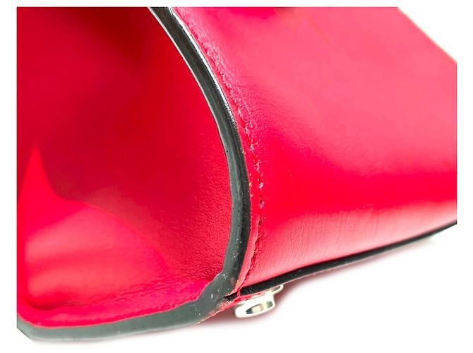 Borsa a mano in pelle Louis Vuitton City Steamer PM Rosso - vista 8