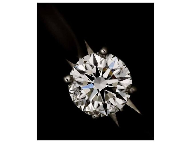 Anello solitario Cartier 1895 con diamante - vista 6
