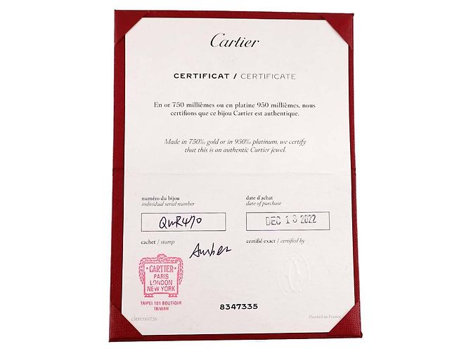 Cartier 1895 Solitär-Diamantring - Ansicht 10