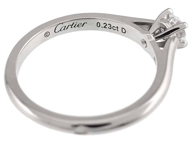 Cartier 1895 Solitär-Diamantring - Ansicht 4