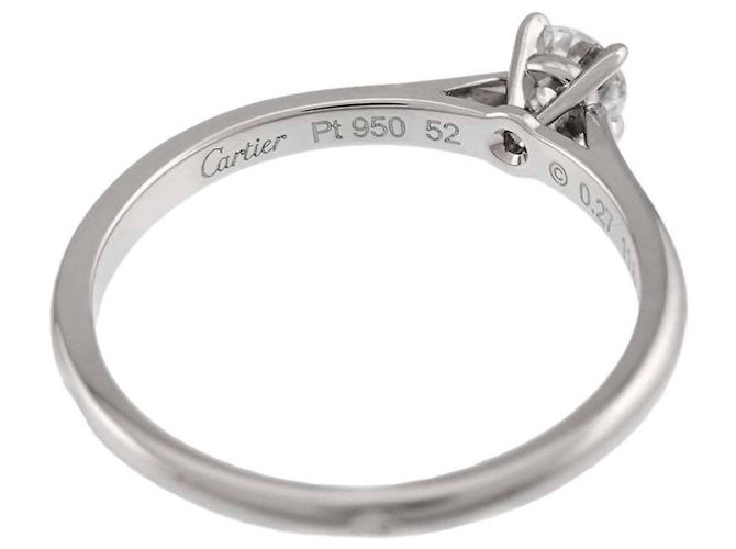 Cartier 1895 Solitär-Diamantring - Ansicht 4
