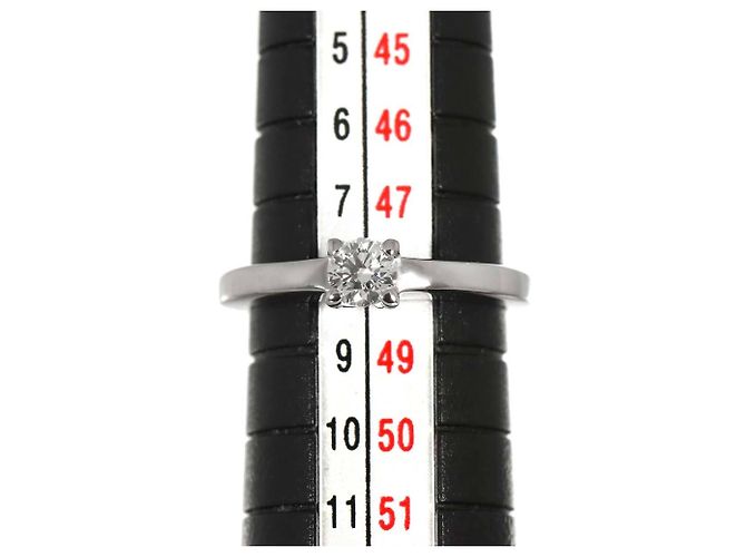 Cartier Déclaration d'Amour Diamantring aus Platin - Ansicht 8