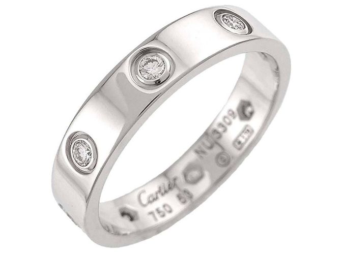 Cartier Mini Love Ring Voll diamantenbesetzt - Ansicht 5