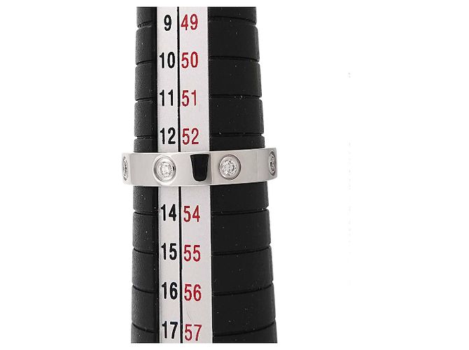 Cartier Mini Love Ring Voll diamantenbesetzt - Ansicht 6