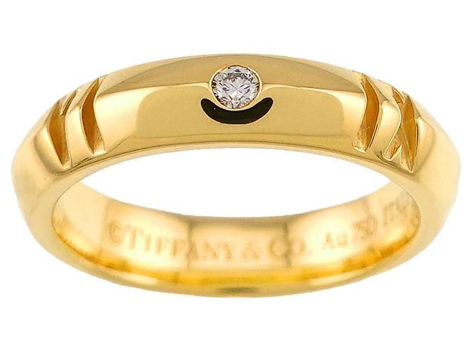 Autre Marque Tiffany & Co. Atlas X Closed Narrow Ring - Ansicht 3