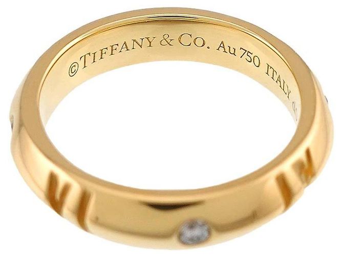 Autre Marque Tiffany & Co. Atlas X Closed Narrow Ring - Ansicht 4