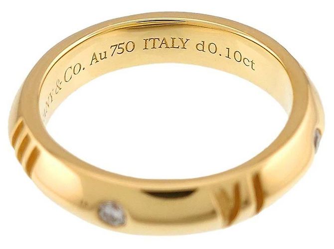 Autre Marque Tiffany & Co. Atlas X Closed Narrow Ring - Ansicht 5