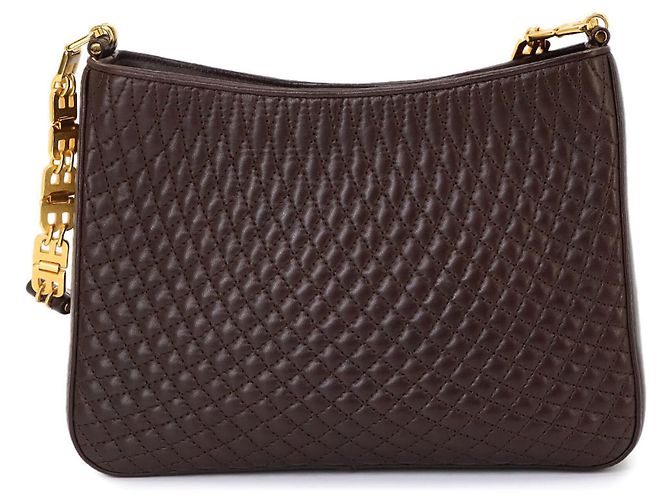 Bally B-Chain Shoulder Handbag Brown - view 2