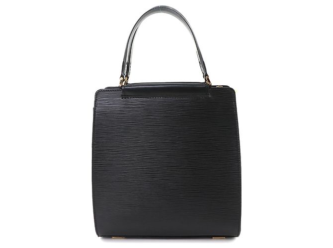 Sac à main Louis Vuitton Figari PM en cuir Epi Noir - vue 3