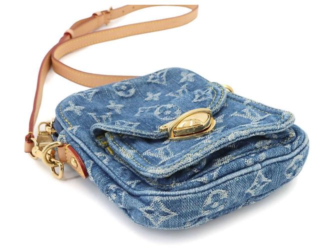 Louis Vuitton LV Remix Fairfax Pochette Blau - Ansicht 5