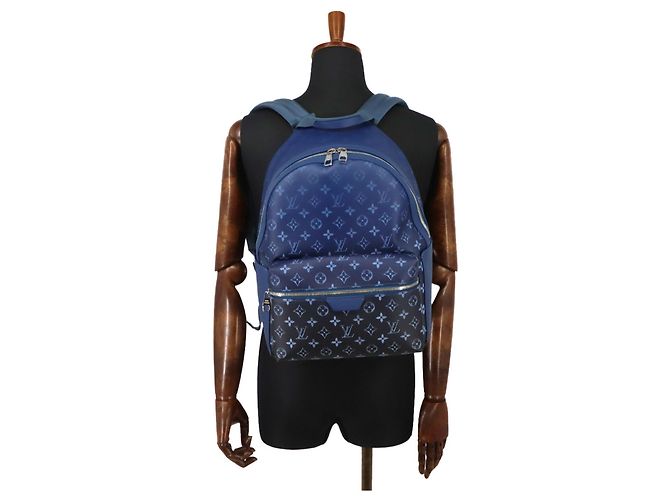 Sac à dos Discovery PM Monogram Gradient Blue Louis Vuitton Bleu - vue 10