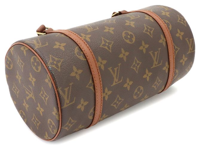 Sac à main Louis Vuitton Papillon 26 Monogram Marron Monogramme - vue 4
