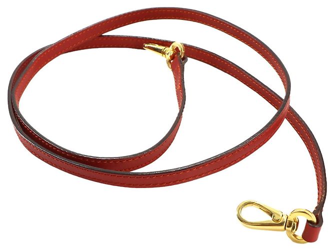 Borsa a mano e a tracolla 2-way in pelle rossa Salvatore Ferragamo Rosso - vista 9