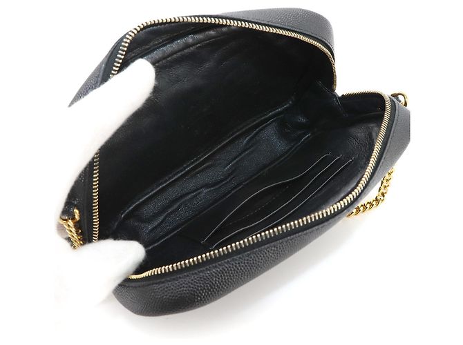 Autre Marque Saint Laurent Lou Chain Schultertasche Schwarz - Ansicht 7