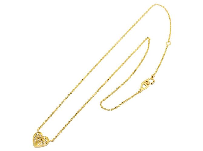 Christian Dior Heart Design Diamond Necklace - view 3
