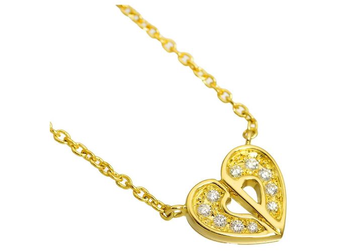 Christian Dior Heart Design Diamond Necklace - view 4