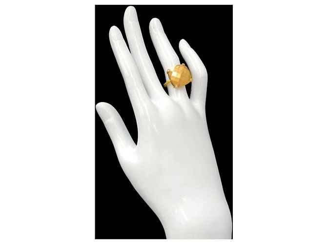 Bottega Veneta Ring aus 18K Gelbgold Golden - Ansicht 10